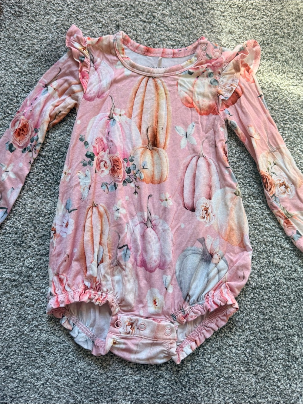 Posh peanut bubble romper